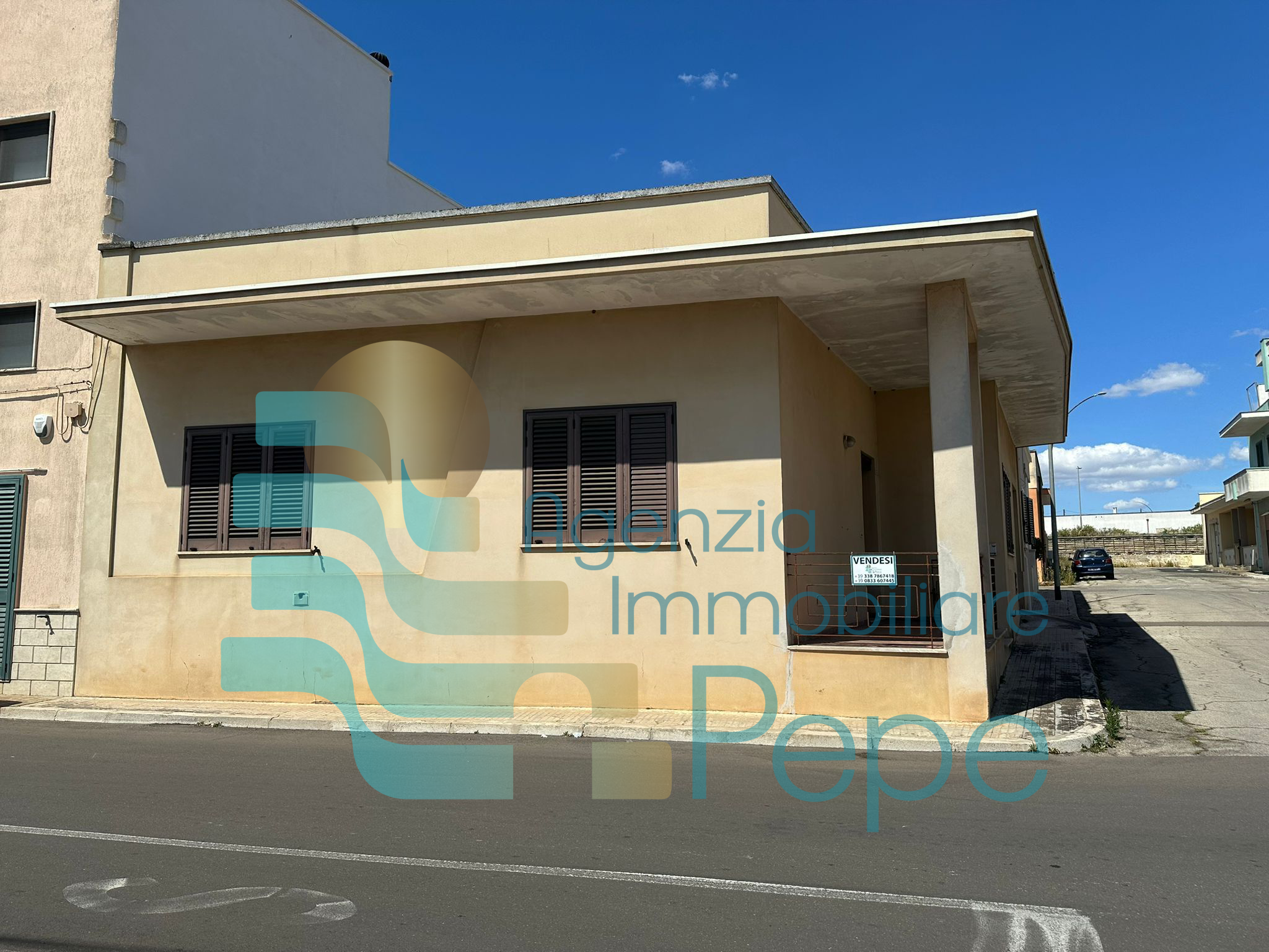 Appartamento indipendente al piano terra con garage
