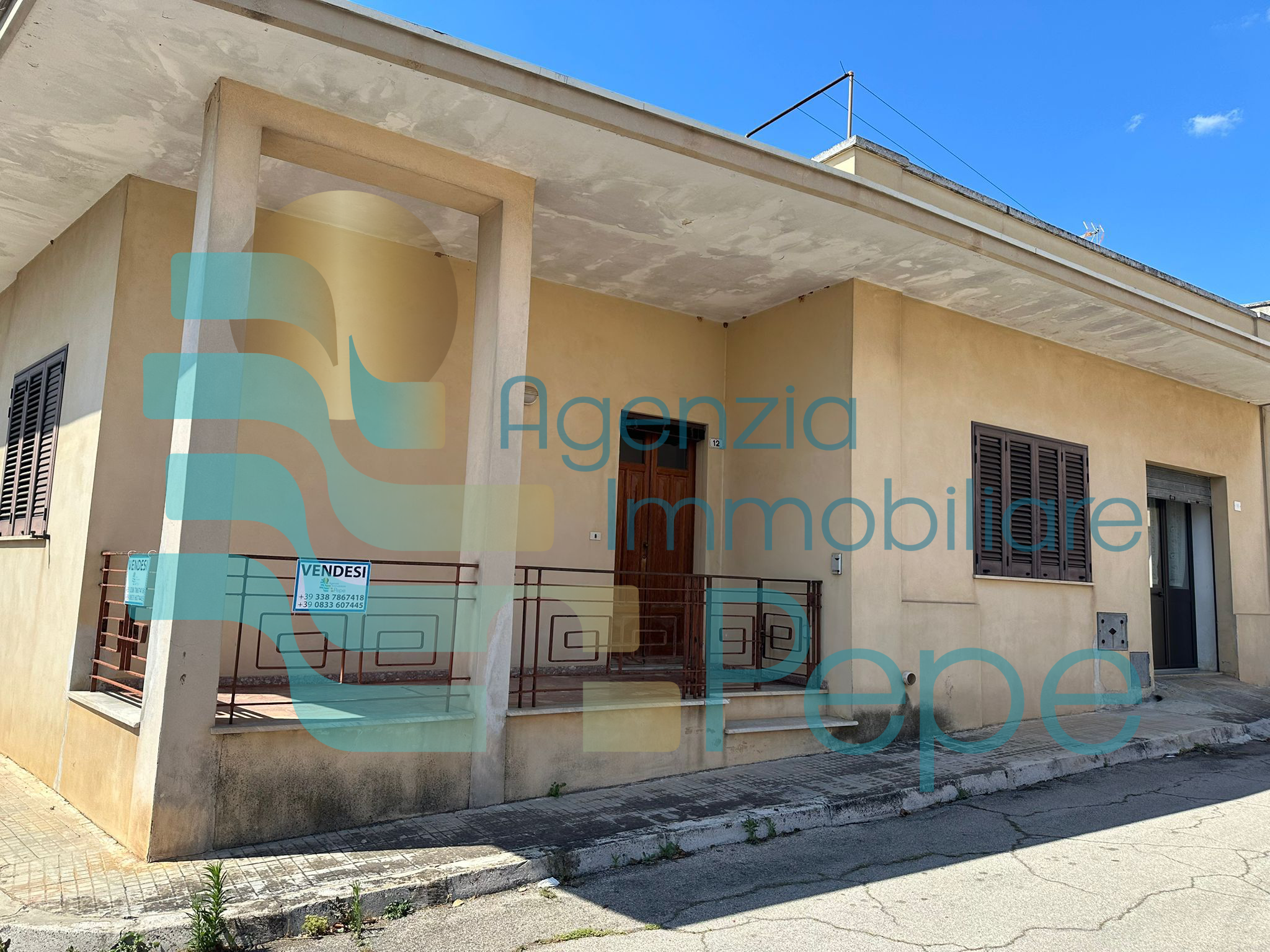 Appartamento indipendente al piano terra con garage