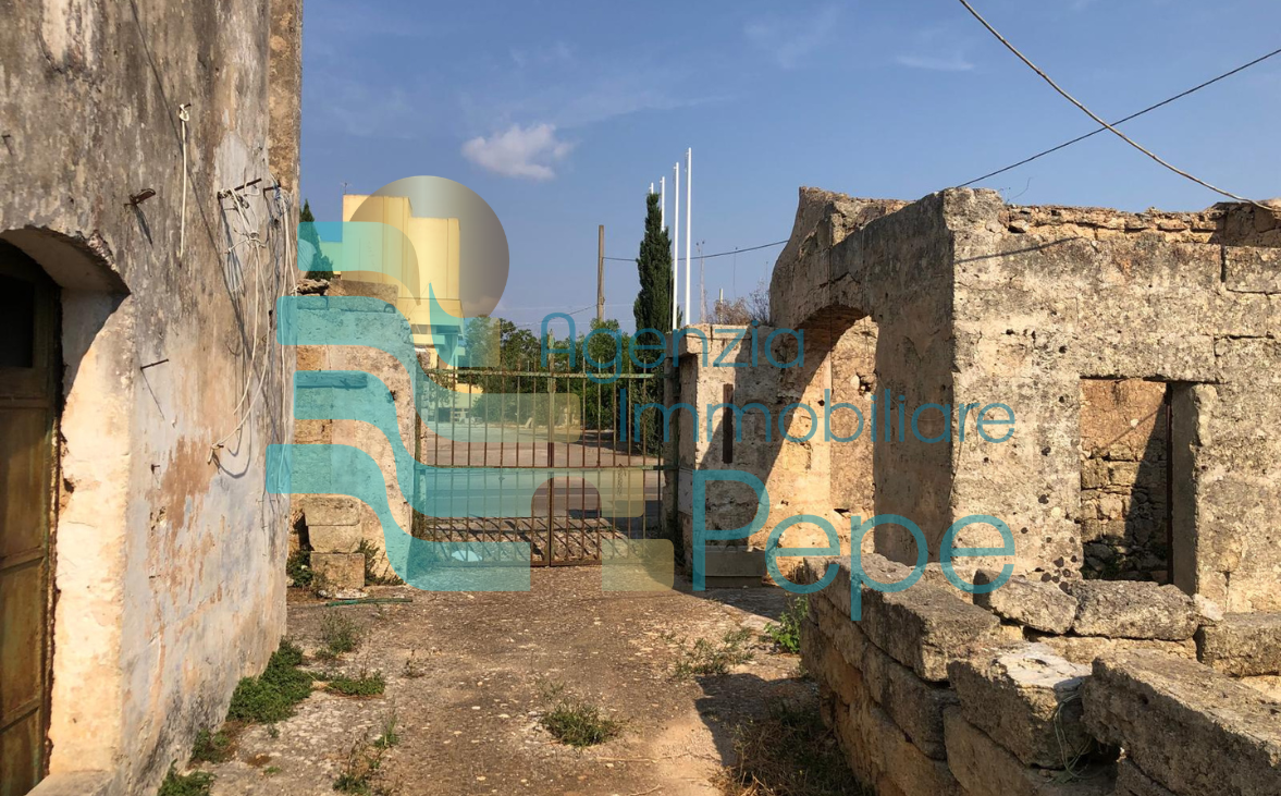 Rustico con volte a stella e terreno