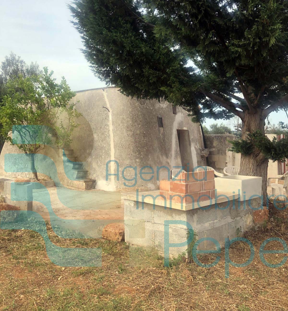 Terreno con Pajara costruzione salentina