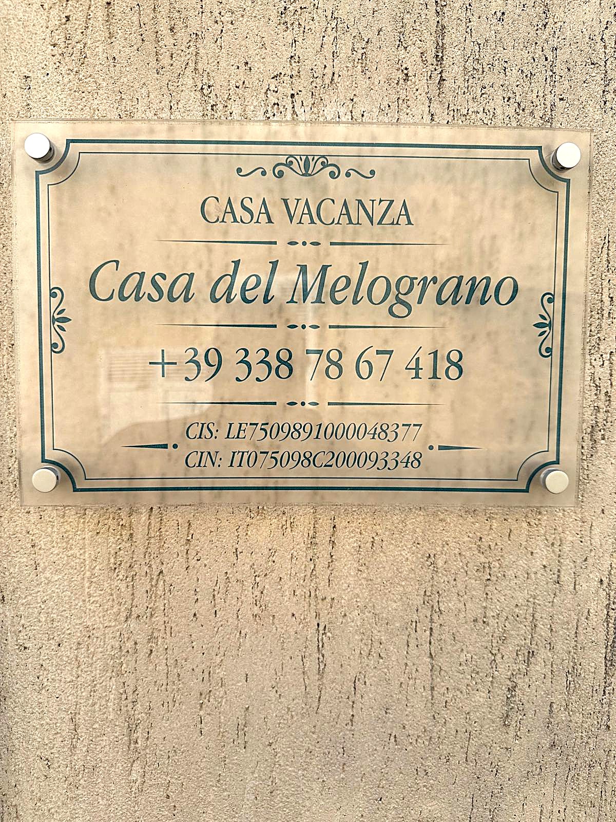Casa del Melograno - Casa Vacanza
